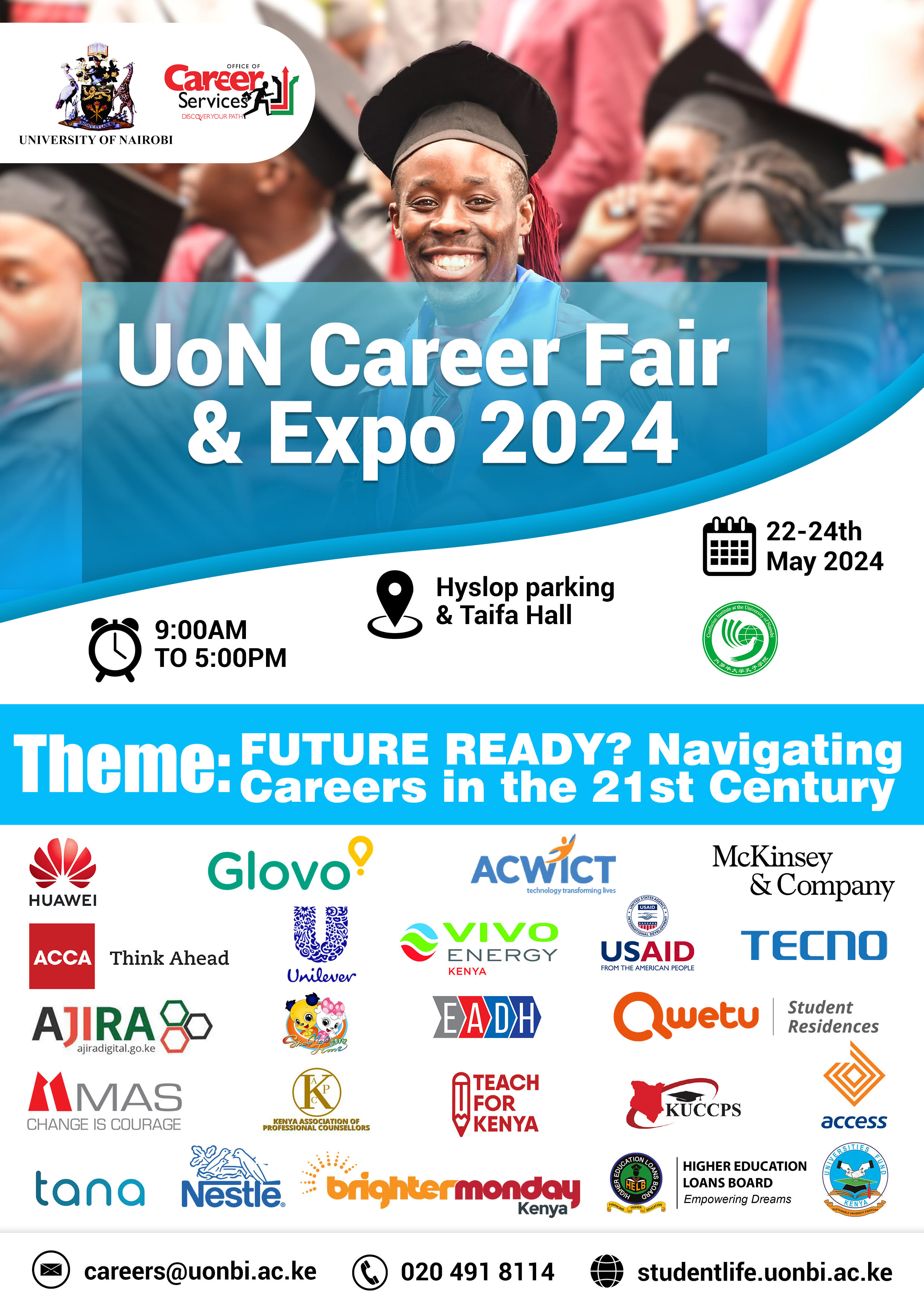 Invitation to the UoN Career/Job Fair & Expo 2024