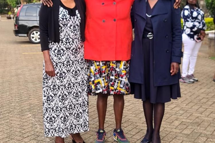 Emma and Ann both retiree with Rachel