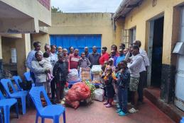 Visit to Havillah childrens home