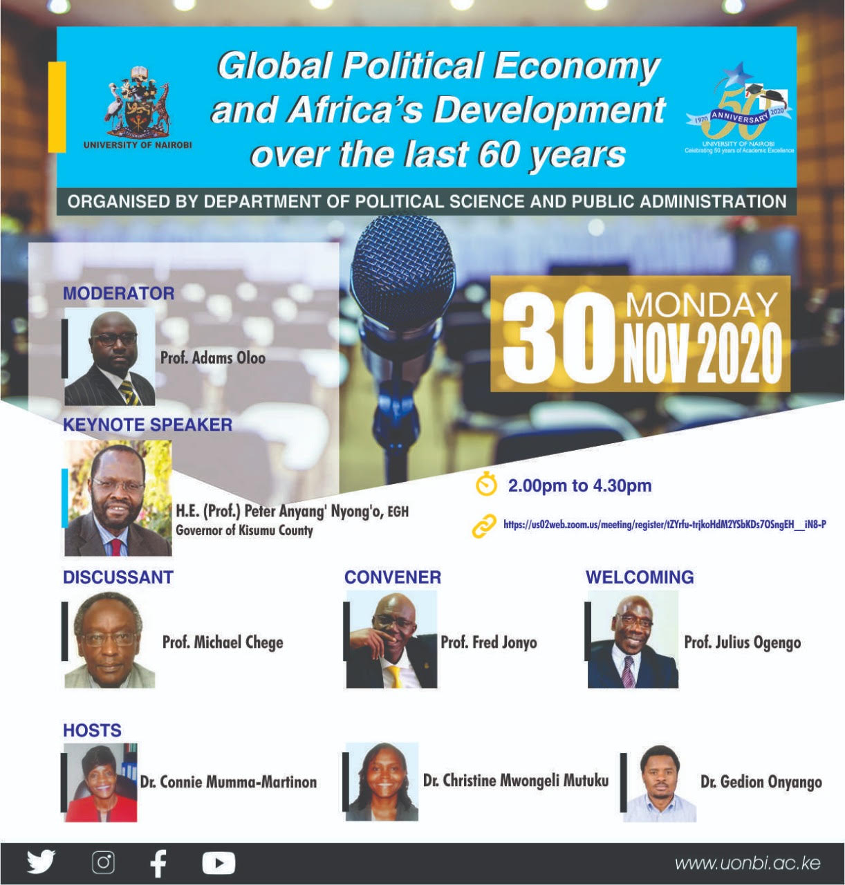 The Global Political Economy and Africa’s Development over the Last 60 Years