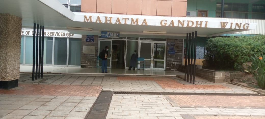 The Internal Audit Offices located in Mahatma Gandhi Wing