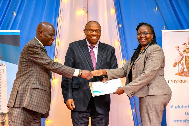 Ms. Rose recived excellence award