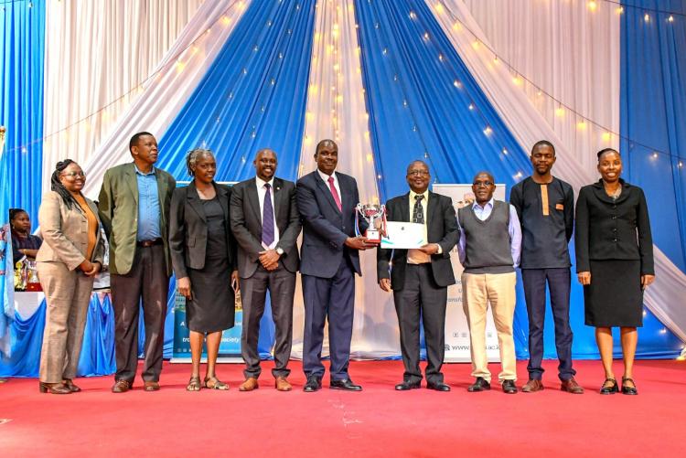 Directorate of internal Audit Staff received PC award