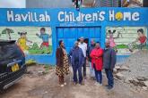 Group photo of Havillah children and our Audit team during the visit