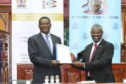 UoN renews collaboration with Center for Parliamentary Studies and Training